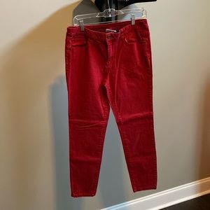 Red Camel size 15 red jeggings